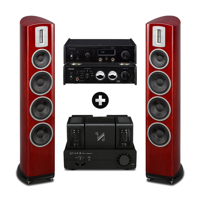 쿼드 QII 클래식 인티 + 티악 UD-505 + 티악 CG-10M + 쿼드 Z-4 / QUAD QII Classic Integrated Amp + TEAC UD-505 + TEAC CG-10M + QUAD Z-4